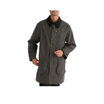 BARBOUR Coats Men Gray