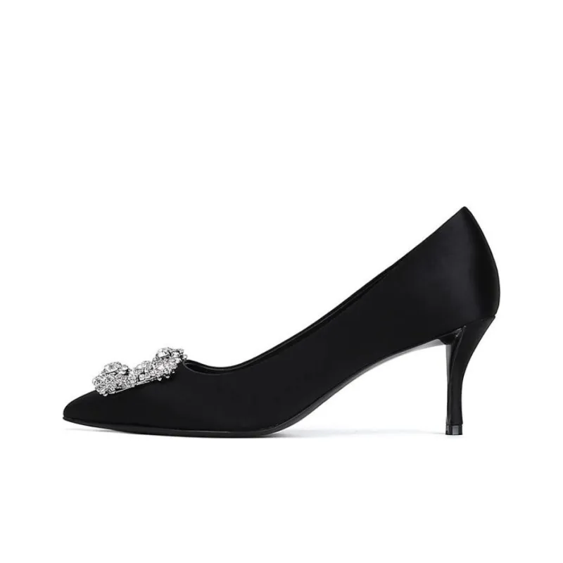 Than Than Me High Heels Women's Black-0