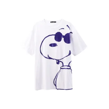 FUN X Snoopy T Shirt Unisex White