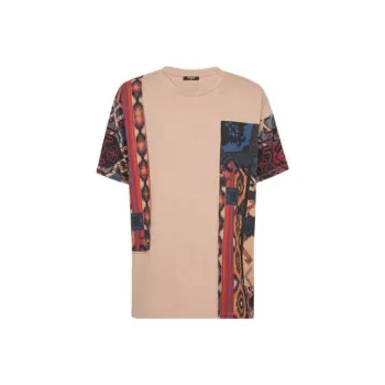 BALMAIN T-Shirts Men Beige