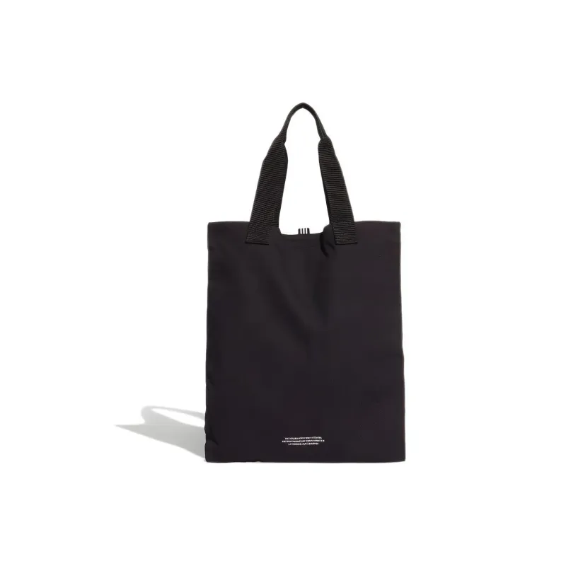 Adidas Originals Canvas Bag, Portable Crossbody Bag, Shoulder Bag Regular Unisex Black-2
