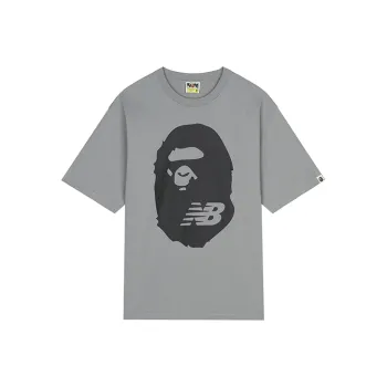 New Balance x Bape T Shirt Men's Gray
