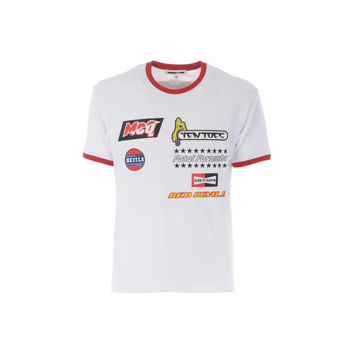 Alexander McQueen T Shirt Men's White-0