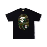 Black with Green Print