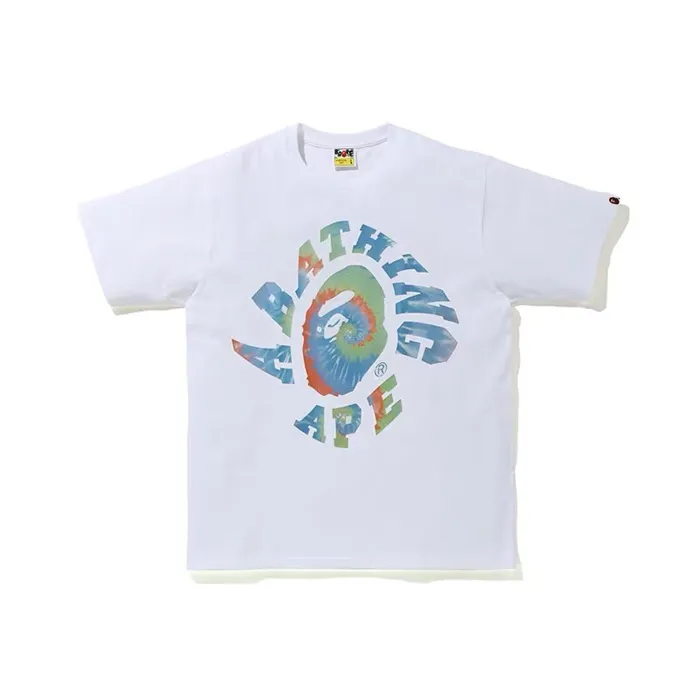 Bape Tie Dye Twist College Tee-7
