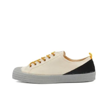 Novesta Star Master Hiker Low Top Canvas Shoes Unisex Black Gray