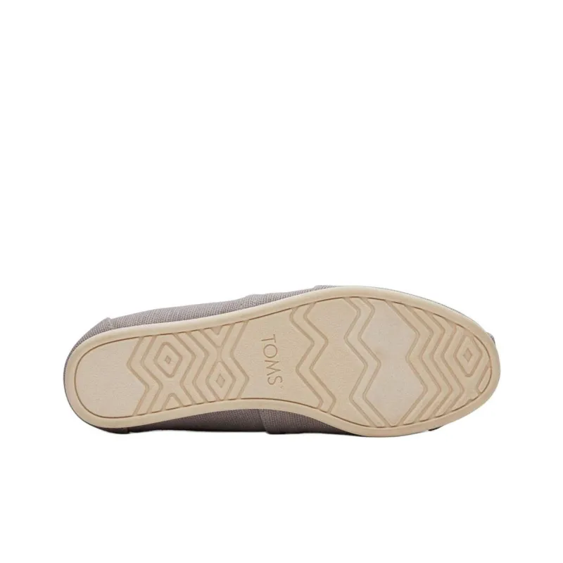Toms ALPARGATA MORNING DOVE HERITAGE Casual Single Shoes Women's Gray-5