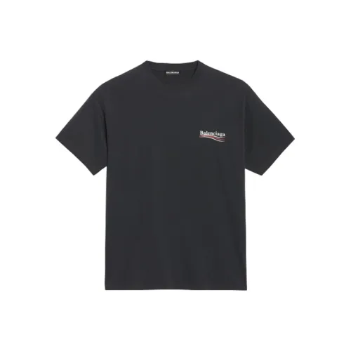 Balenciaga T Shirt Regular Fit Men's Black