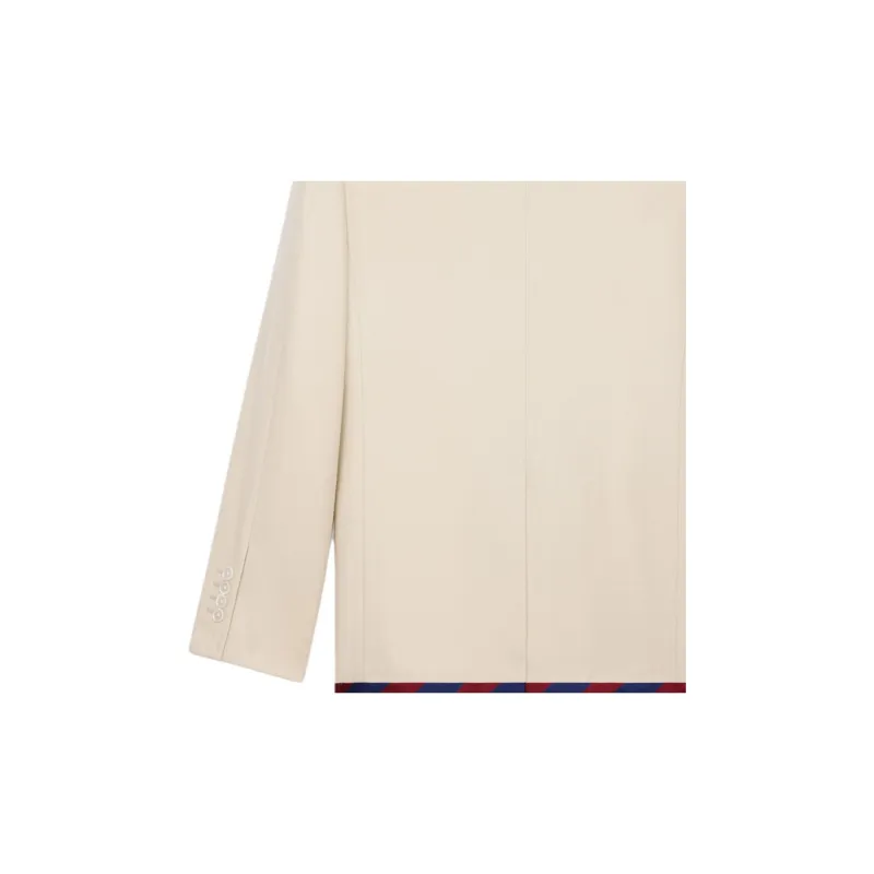 CELINE Blason Classic Jacket In Cashmere Wool-3