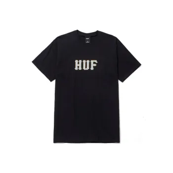 HUF T-Shirts Unisex Black