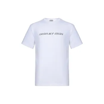 DIOR Quarterly New Products T Shirts Men White