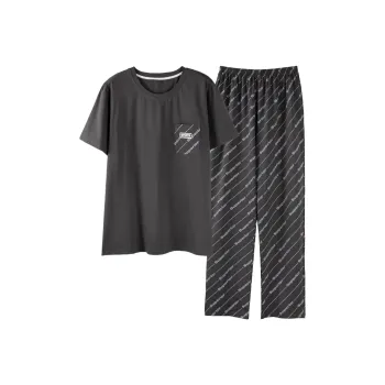 MADALLO Pajama Set Men's Dark Gray