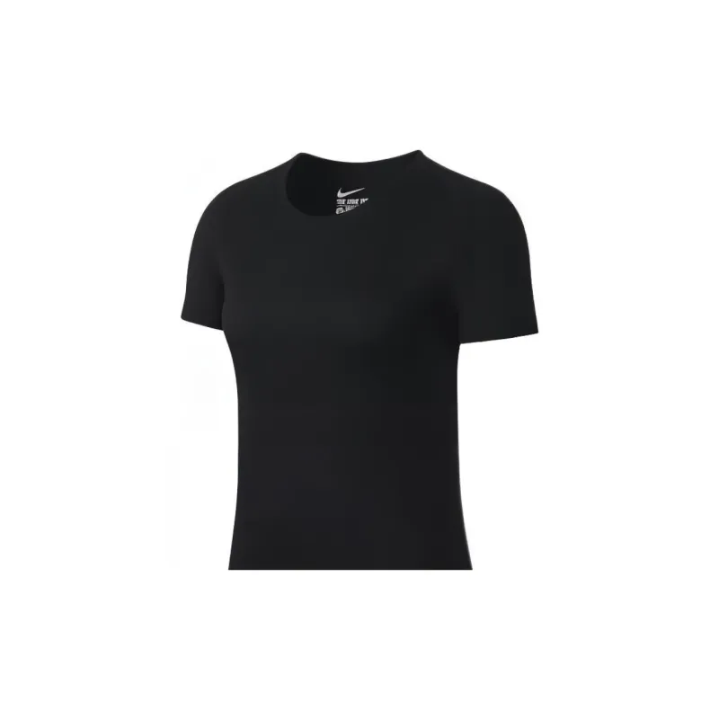 Nike Dri-Fit Women'ss Crewneck Pullover T-Shirt Black-2