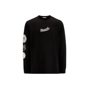 Moncler T Shirts Men Black
