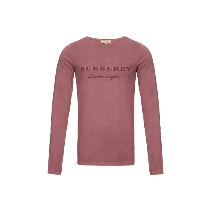 Burberry T-Shirts Men Brick Red-0