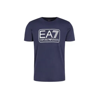 EMPORIO ARMANI EA7 T Shirts Men Navy