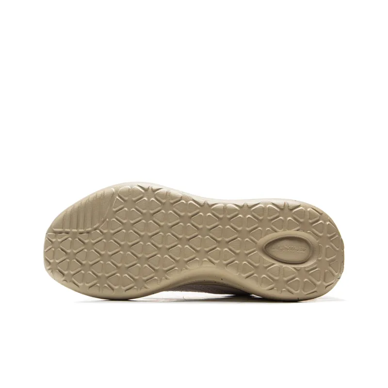 LiNing Cloud Wave Cushioning, Slip Resistant, And Abrasion Resistant Low Top Casual Shoes Men's Gray-6
