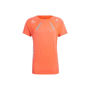 Adidas T Shirt Men's Red Fluorescent