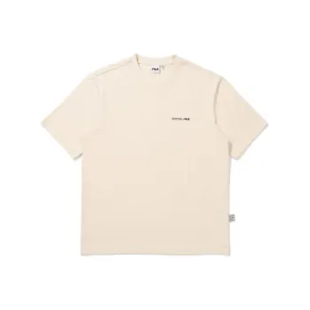 FILA T-Shirts Unisex Beige