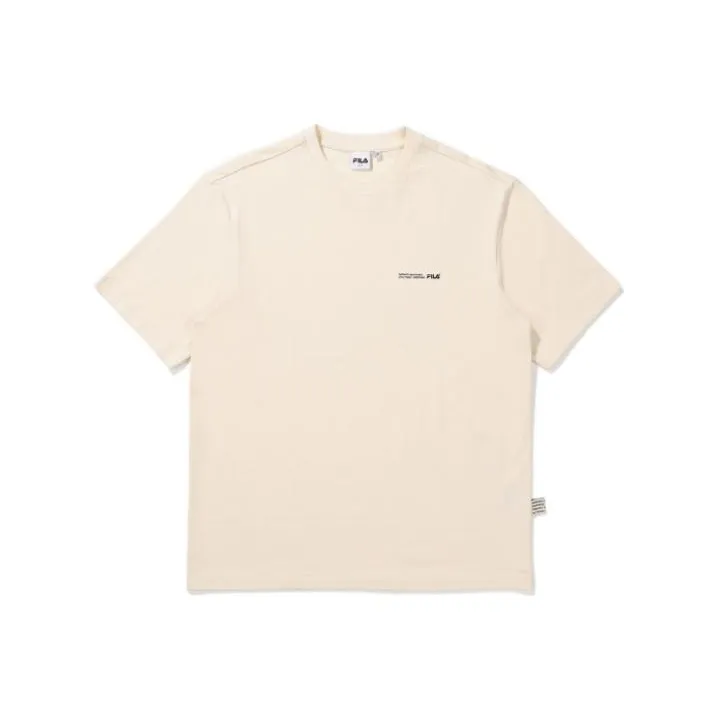 FILA T-Shirts Unisex Beige-0