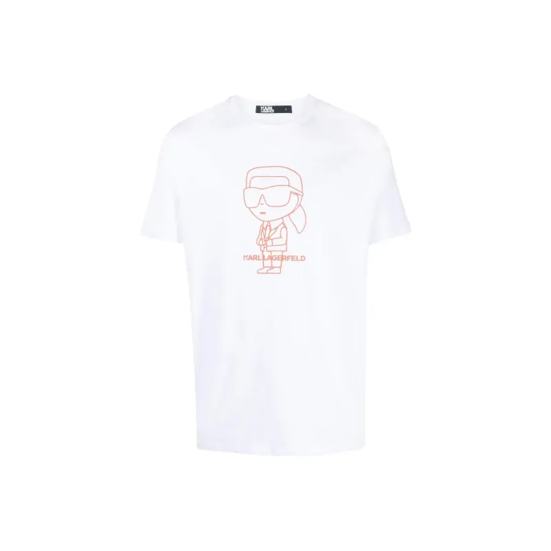 KARL LAGERFELD T Shirt Men's White-0