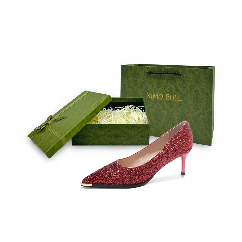 XIMO BULL High Heels Women's Gold-39