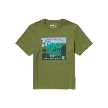 Timberland T Shirts Unisex Avocado Green