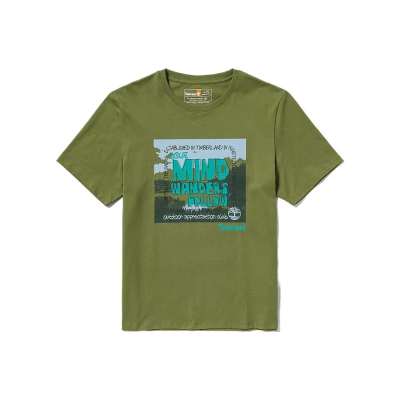 Timberland T Shirts Unisex Avocado Green-0