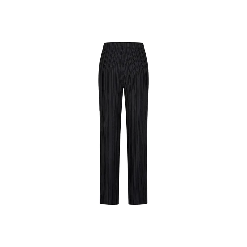 JZ. ANNAKRO Casual Pants Women's Plain Black-1