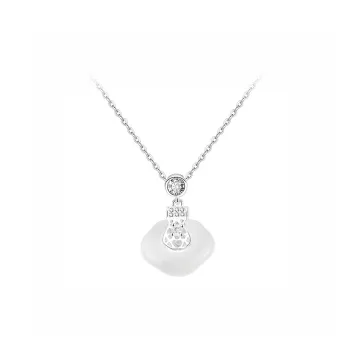 Ancient Jewelry Chalcedony Jade Necklaces Women's