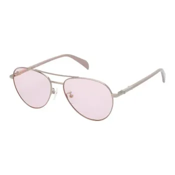 TAOSIXIONG Aviator Sunglasses Unisex Gold