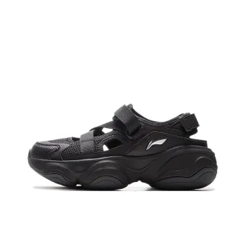 LiNing Honey Slip Resistant Breathable River Trekking Shoes Women's Black