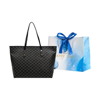 ROUNDOT PU Tote Bag Shopping Bag Shoulder Bags Women's Multicolor