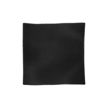 CARTIER Wool Silk Shawls Unisex Black