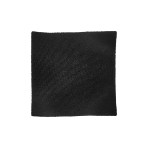 CARTIER Wool Silk Shawls Unisex Black