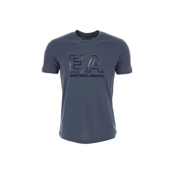 GIORGIO ARMANI T-Shirts Men Dark Blue
