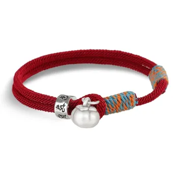 SINO GEM 999 Fine Silver Bracelets Unisex