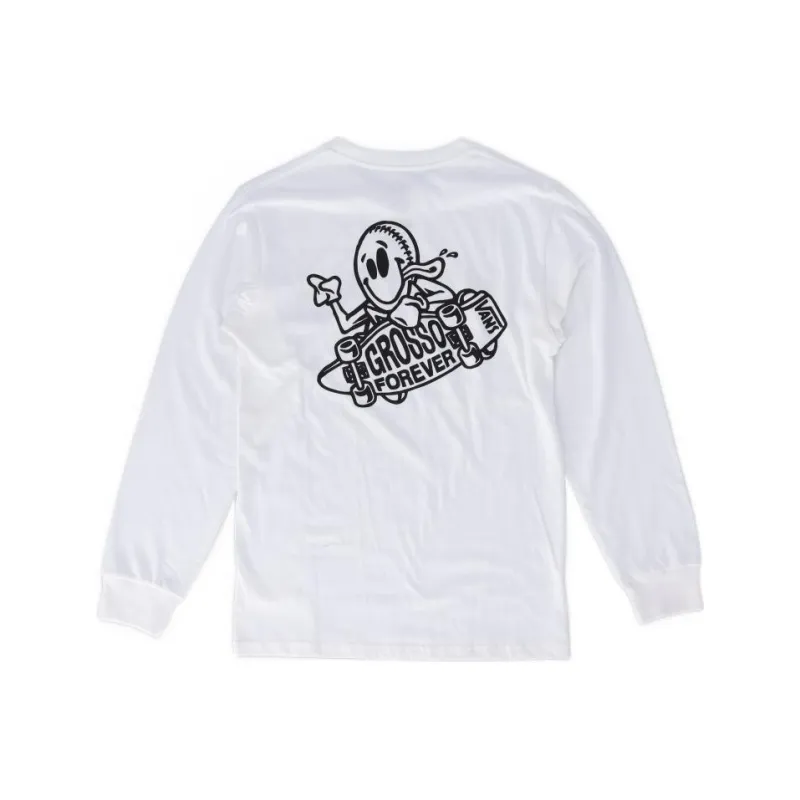 Vans GROSSO SKATE T-Shirts Men White-0