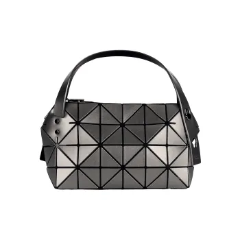 ISSEY MIYAKE Polyvinyl Chloride PVC Resin Boston Bag Handbags Women's Bronze