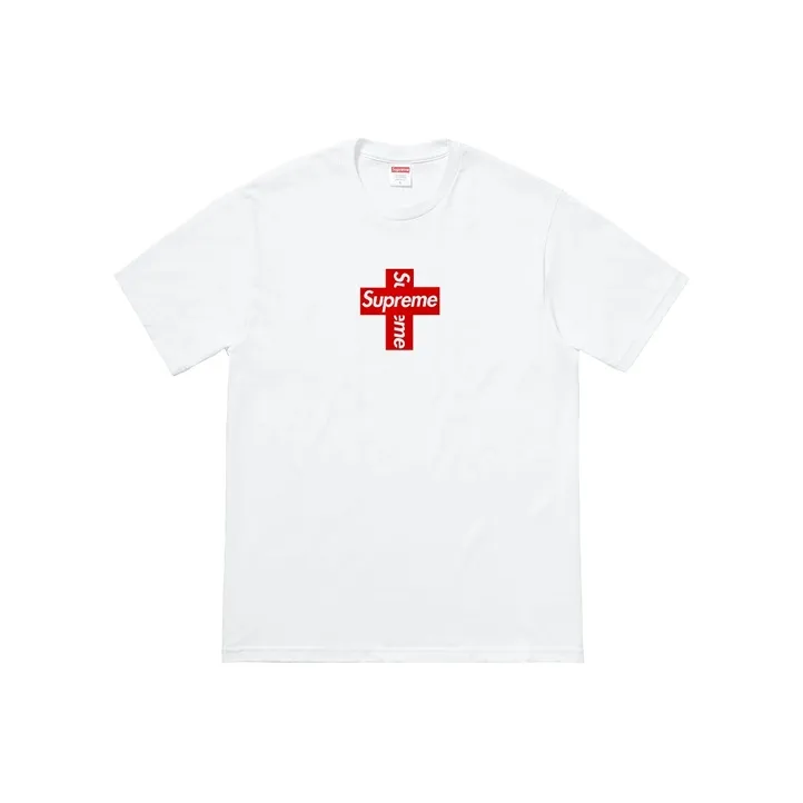 Supreme Cross Box Logo Tee-2