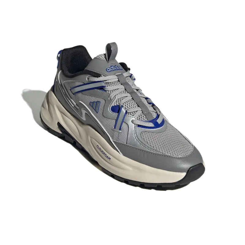 Adidas OZWAVE SURGE 2.0 Low Top Chunky Sneakers Unisex Gray Metallic Silver-4