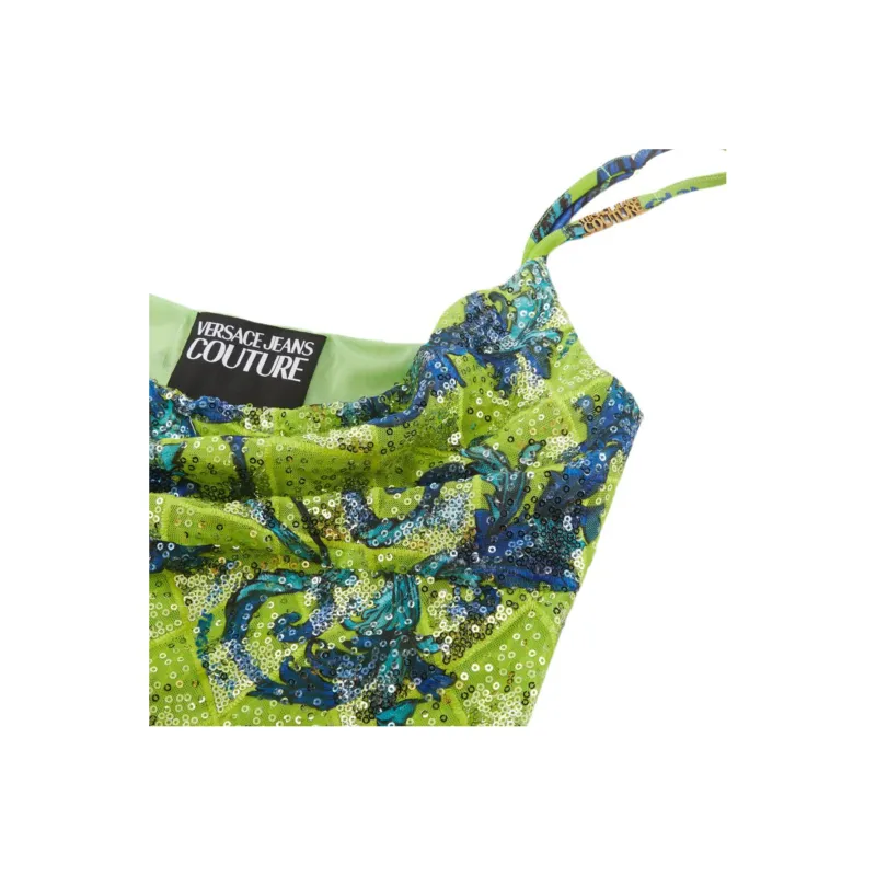VERSACE JEANS COUTURE Sequinned Mini Dress-3