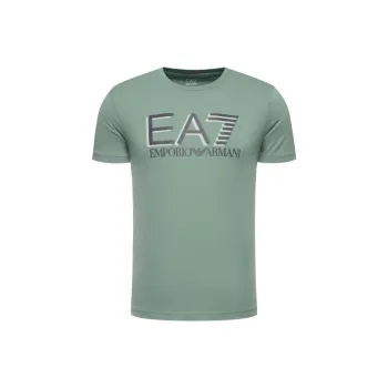 EMPORIO ARMANI T Shirts Men Forest Green