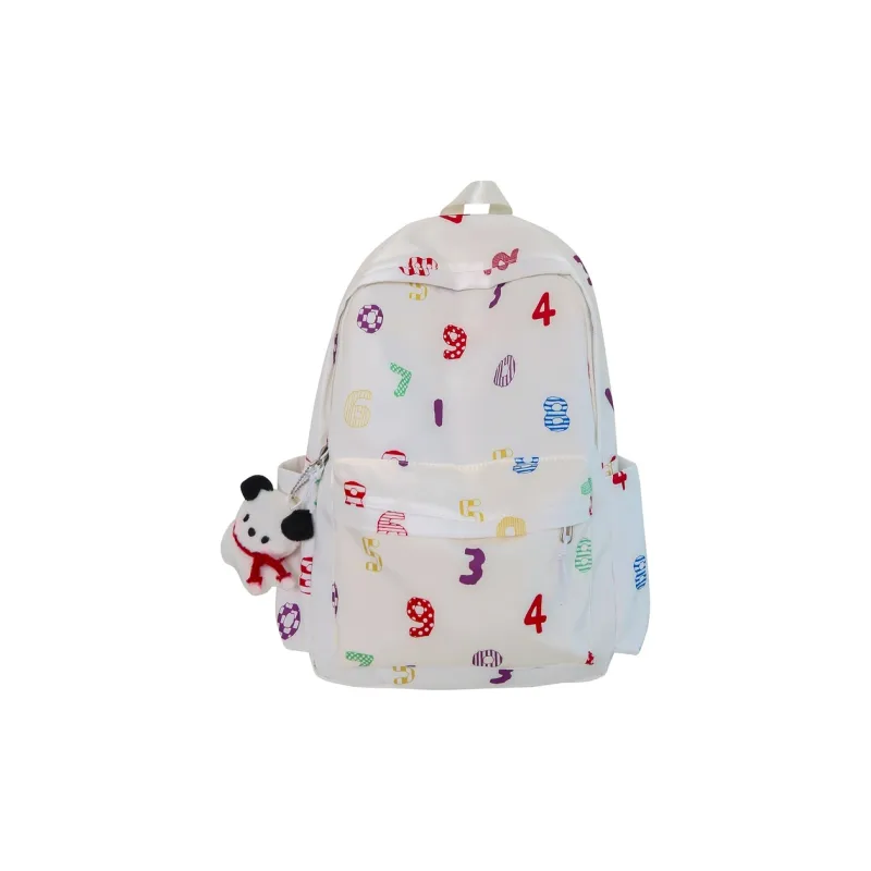 Travel Nylon Backpack Unisex Color Bars/color Numbers-7