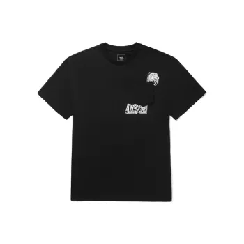 Vans x Duyanaizi Drop Shoulder Sleeve T Shirt Unisex Black