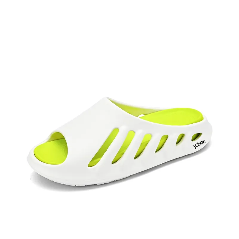 Yalu Preferred EVA Cut Out Slip Resistant Odor Resistant Abrasion Resistant Slide Slippers Men's-1