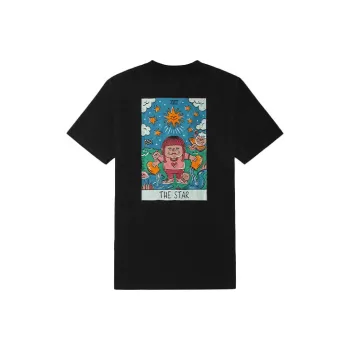 Vans Set in Sleeve T Shirt Unisex Black