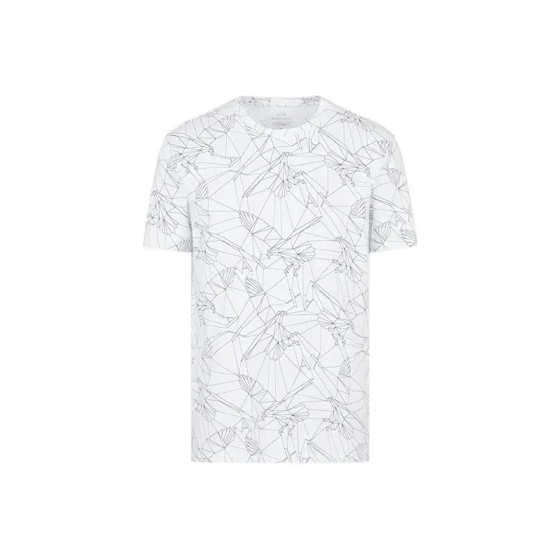 ARMANI EXCHANGE T Shirts Men White-0