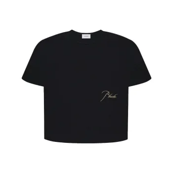 RHUDE T-Shirts Men Black