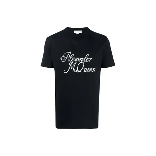 Alexander McQueen T Shirt Men's Black
